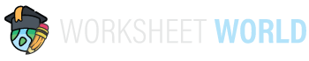 worksheet world logo light