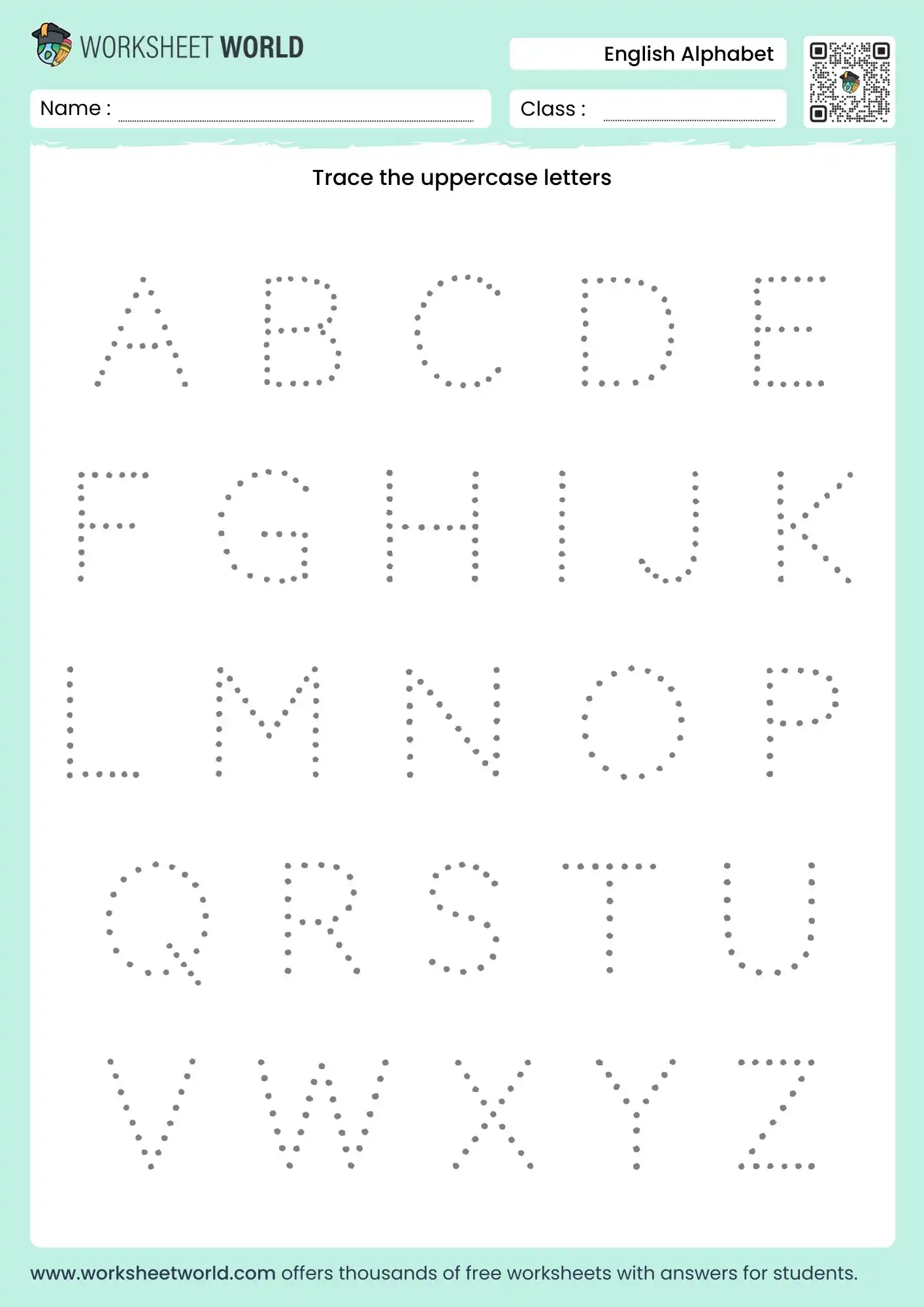 alphabet writing practice worksheets pdf free printable for preschool and kindergarten