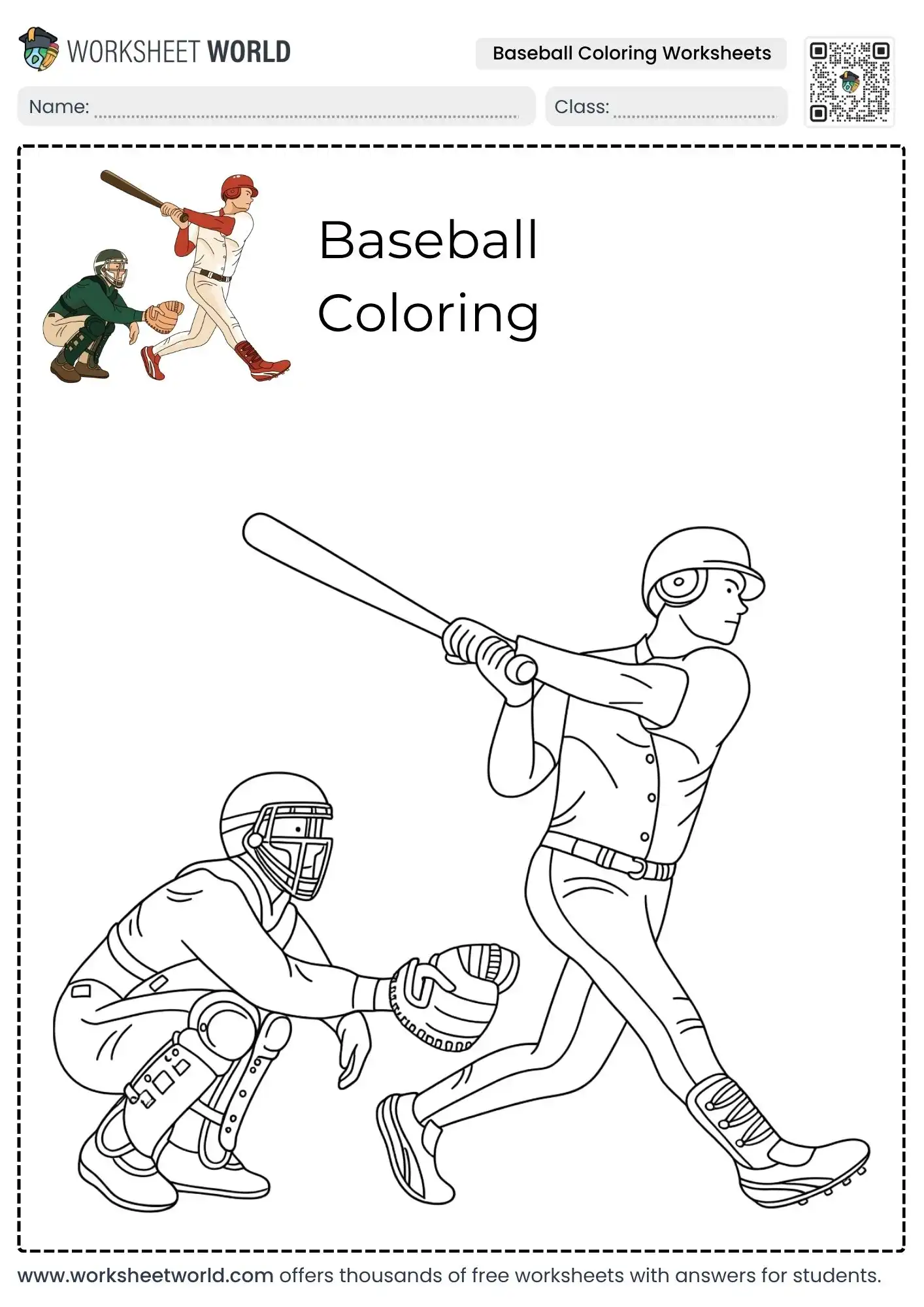 Free Printable Baseball Coloring Worksheets PDF for Kids 1 action packed printable baseball coloring worksheets for sport activities