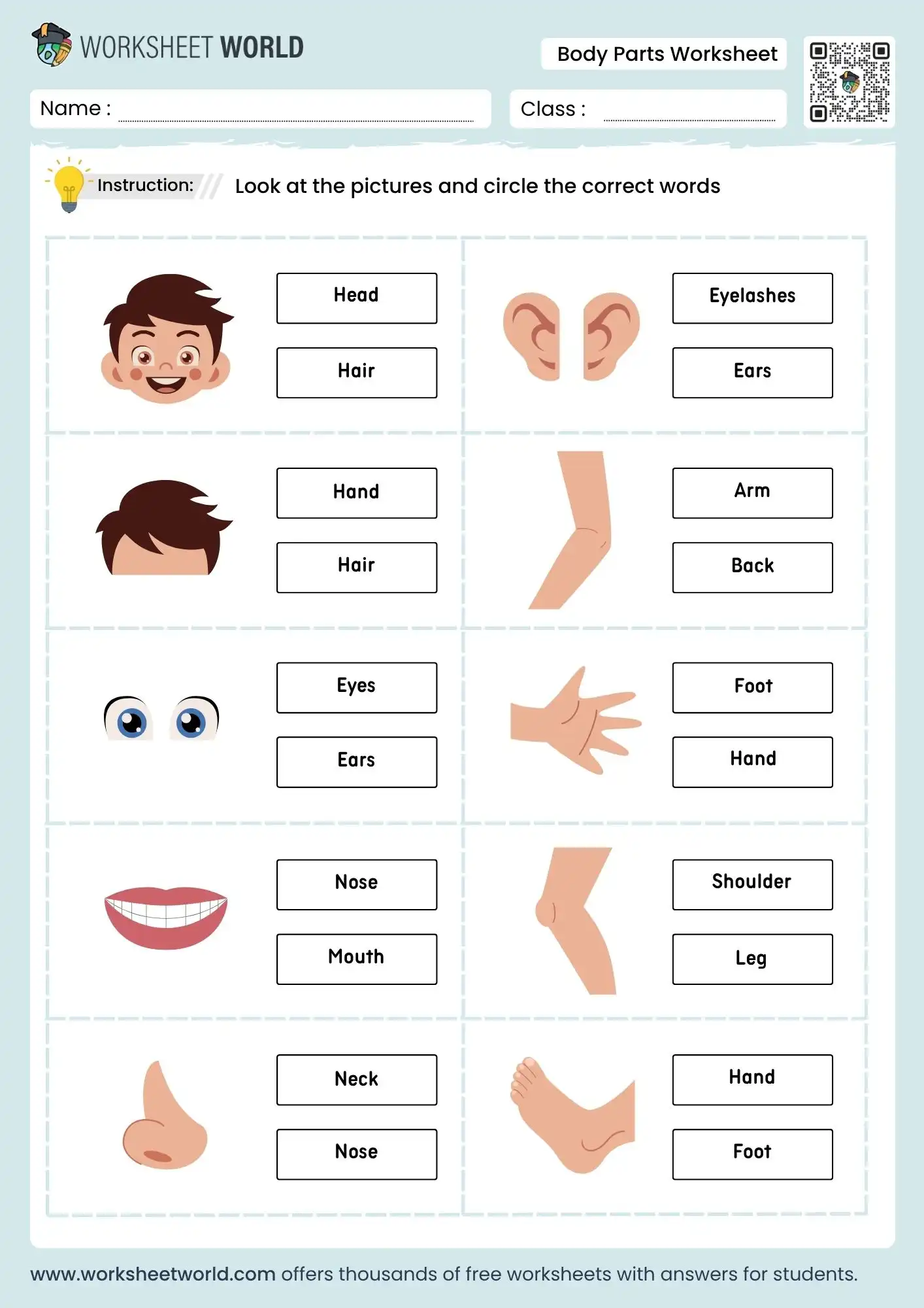 body-parts-worksheet-for-kindergarten body parts worksheet for kindergarten free printable pdf