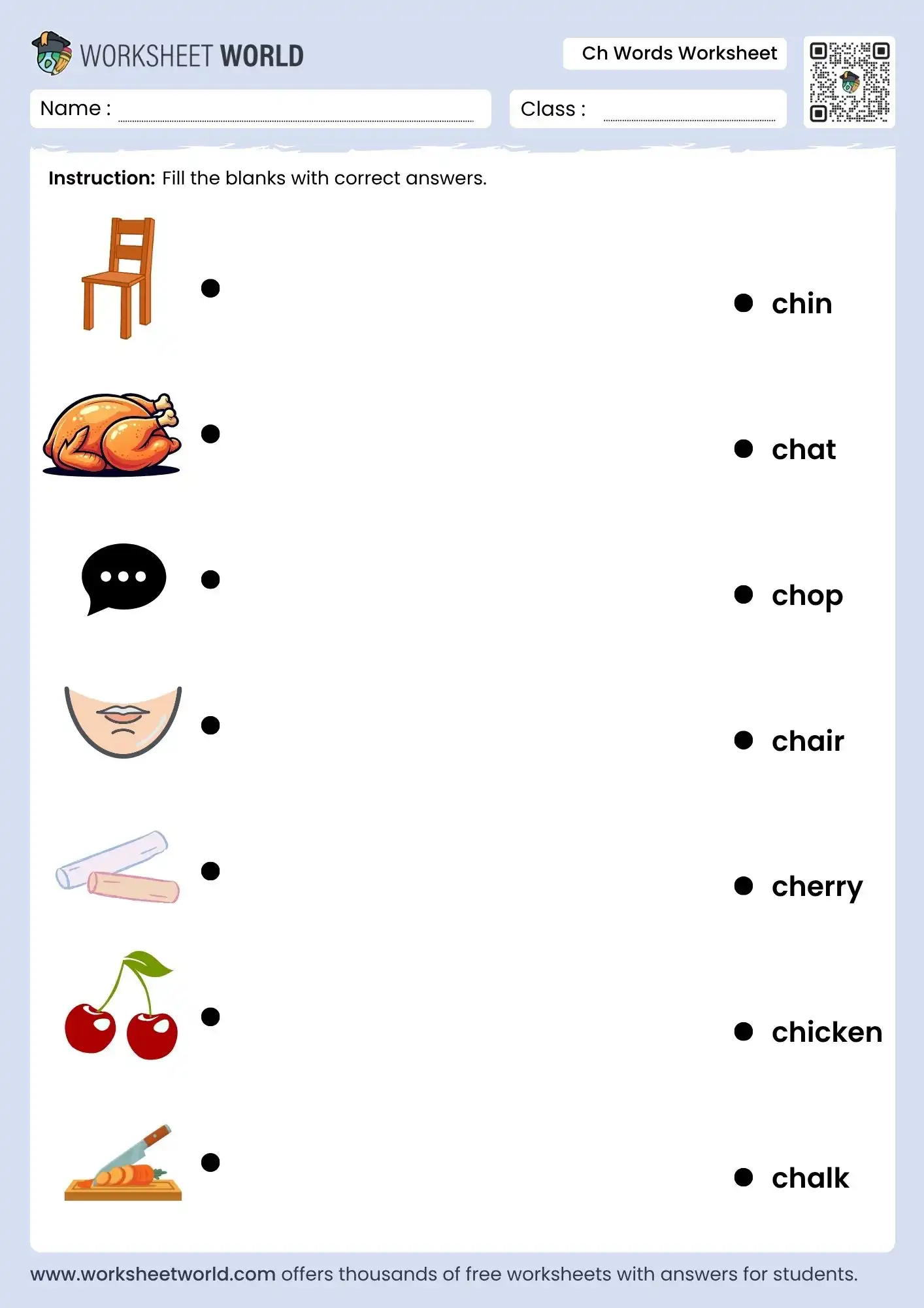 ch-words-worksheet ch words worksheet for kindergarten grade 1 printable