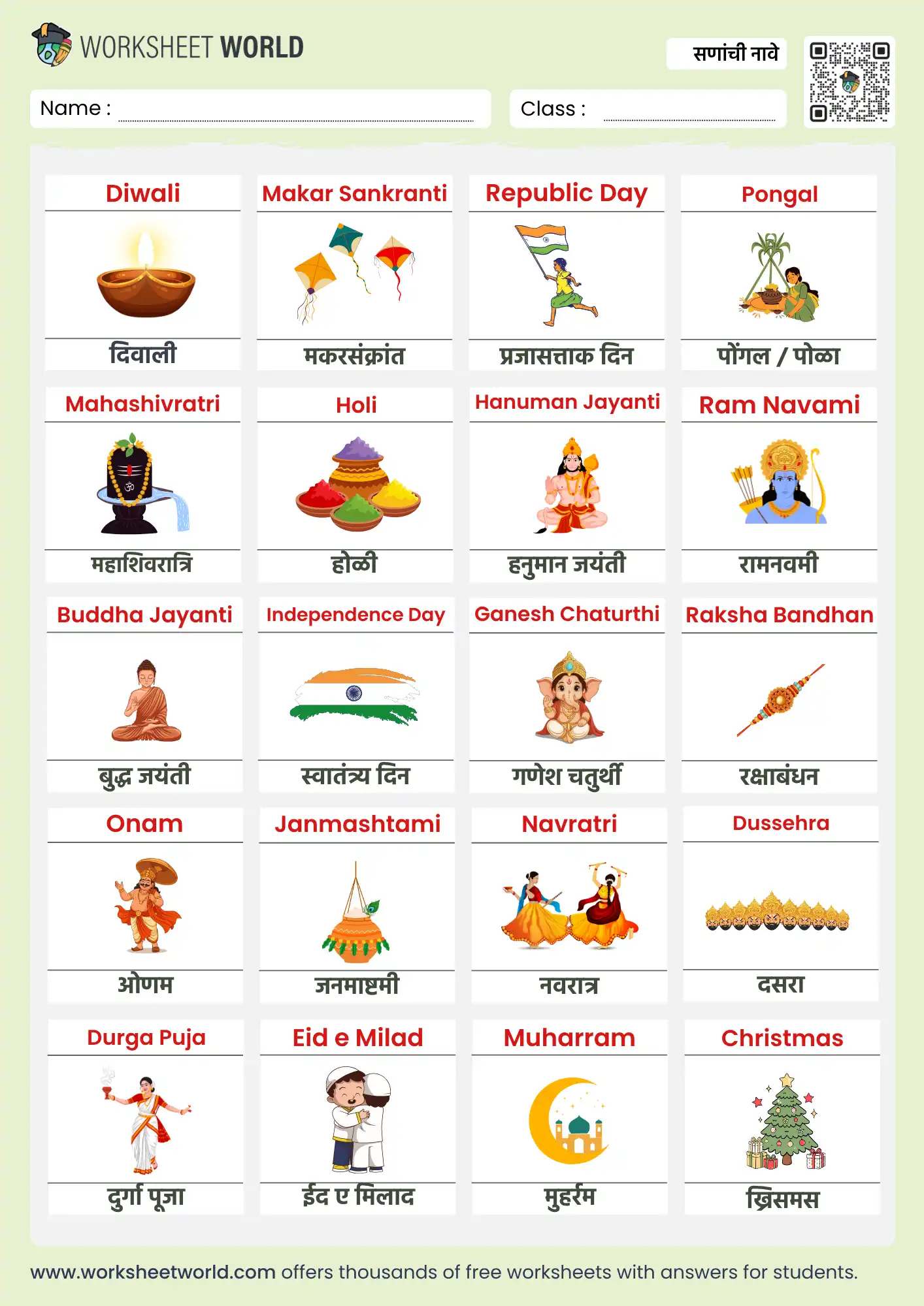 indian-festivals-name-in-marathi-and-english-chart indian festivals name in marathi and english chart for kids