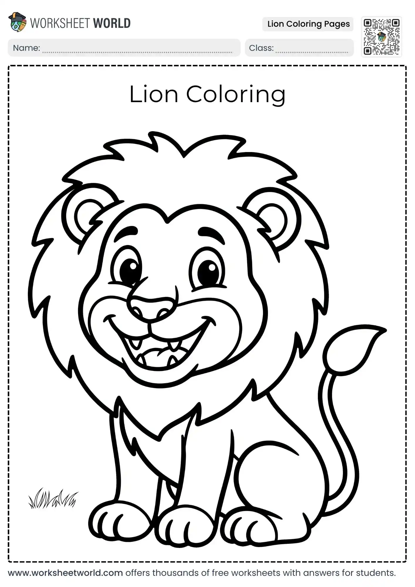 Lion Coloring Pages Open Up Wild Safari Adventures Online 1 educational lion coloring pages displaying a happy sitting male lion showing teeth