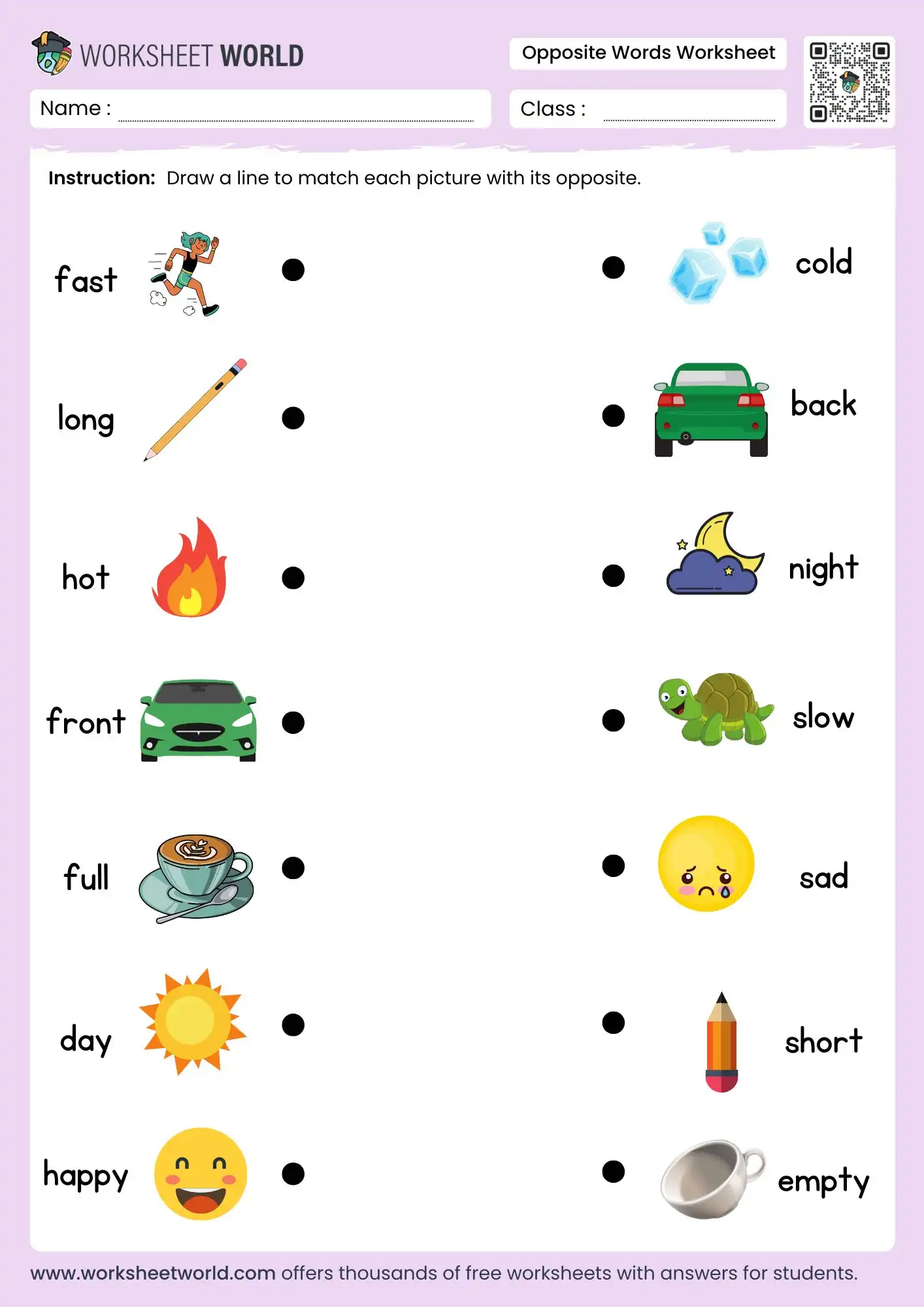 opposite-words-worksheet opposite words worksheet for kids ukg class 1 class 2 class 3 printable