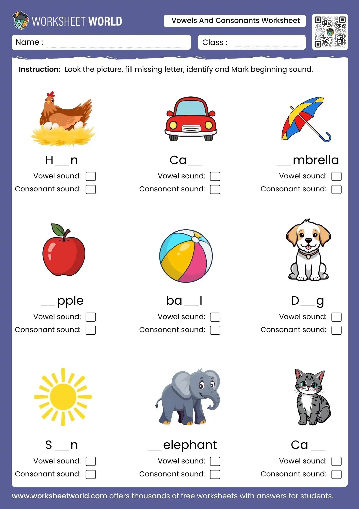 vowels-and-consonants-worksheets vowels and consonants worksheets for kindergarten ukg grade 1 printable